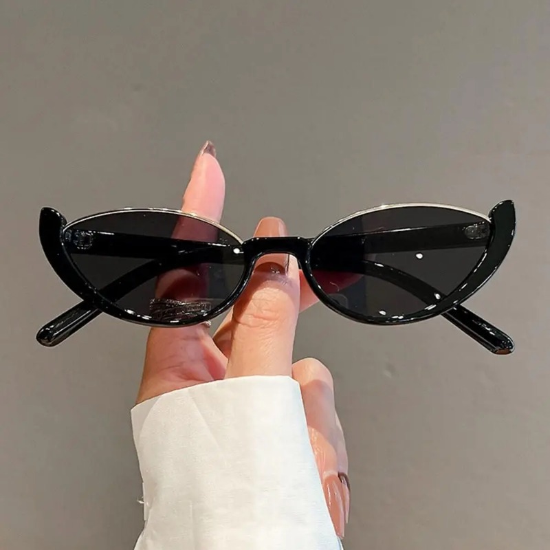 Sunglasses Cat Eye - Gafas de Sol Vintage Pequeñas de