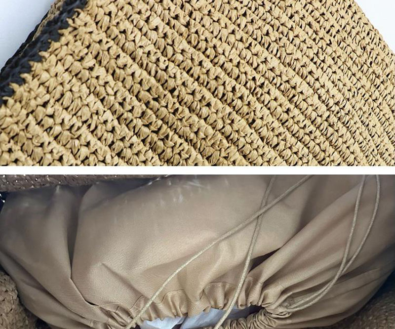Bolsos de mano tejidos de paja - Crochet Bag Raffia reseña y precio