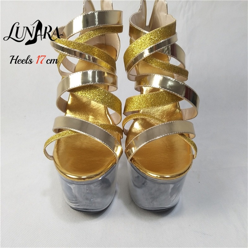 Sandalias de plataforma con ta - Sandal Strappy Heeled reseña y precio