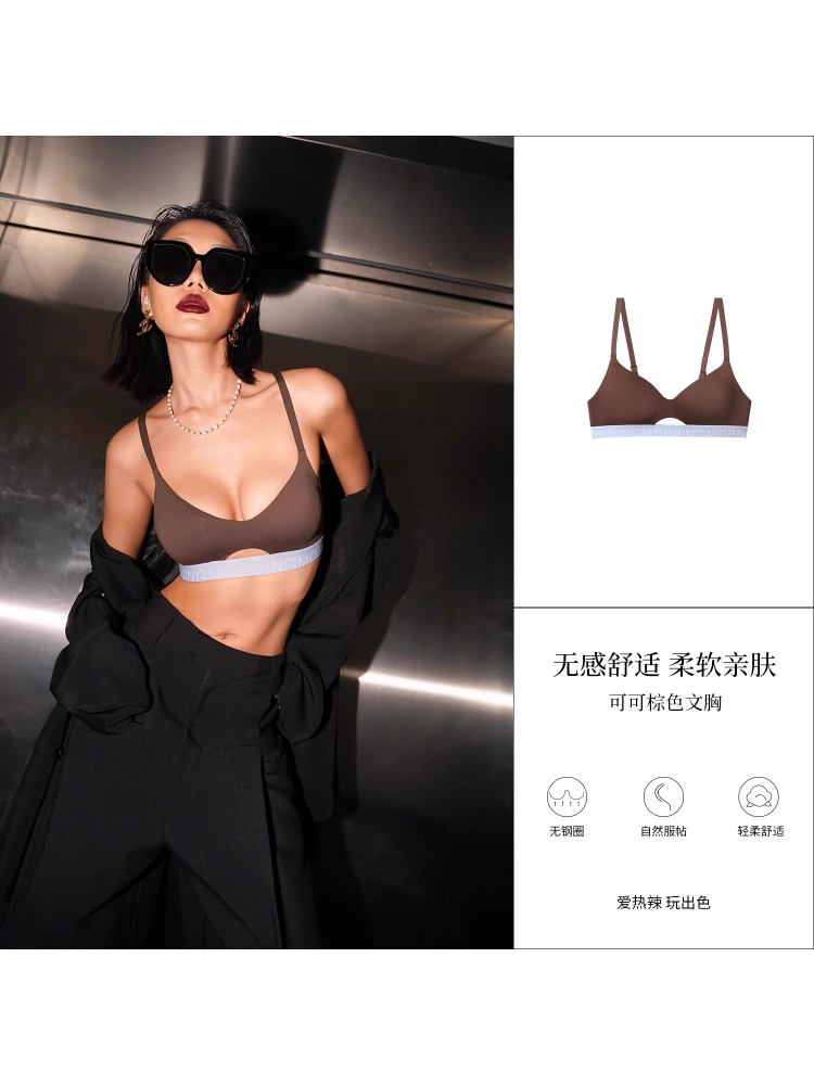 YUQI-Sujetador deportivo liger - Bralette Triangle Set reseña y precio